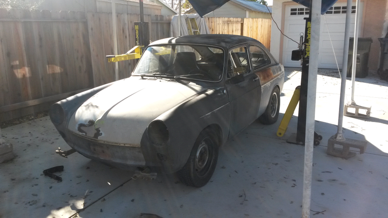 The Type 3, before.